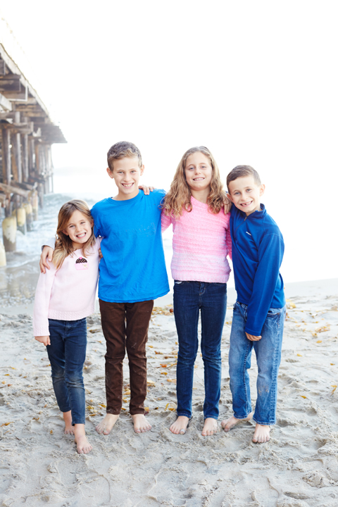 family portrait Pacific Beach