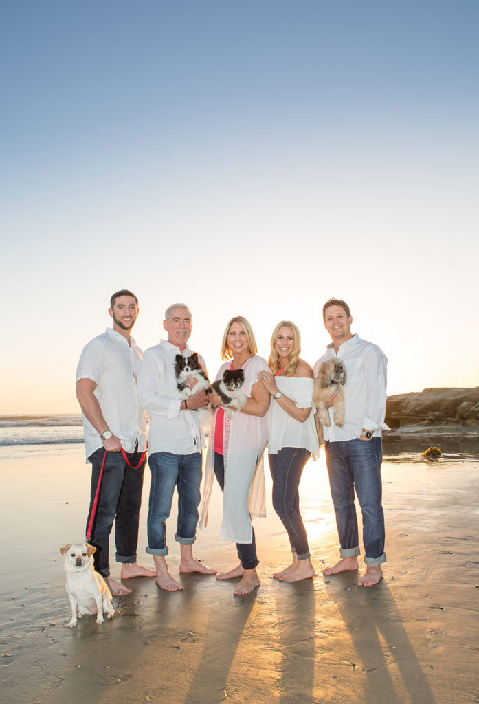family photos taken on the beach in Del Mar by a professional photographer in San Diego and Oceanside. 