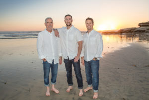 family photos taken on the beach in Del Mar by a professional photographer in San Diego and Oceanside. 