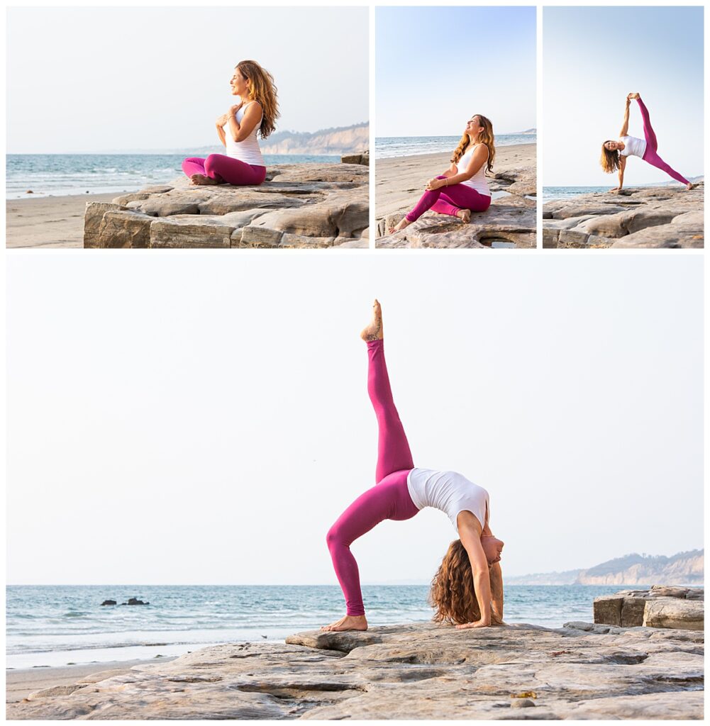 Branding photos for yogi course creator