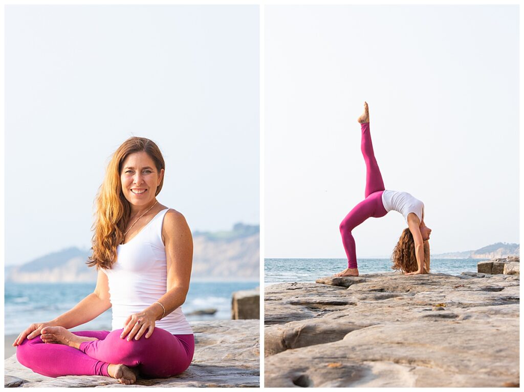 Branding photos for yogi course creator