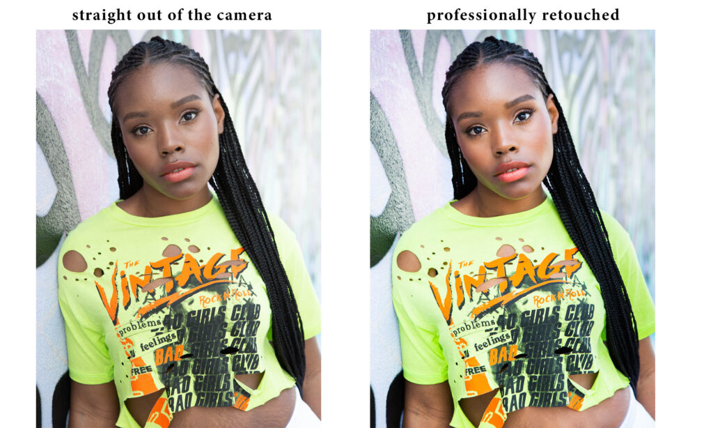 Behind the scenes of photo retouching